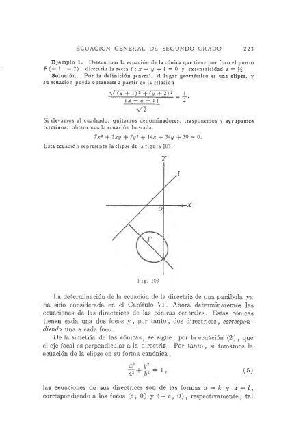 geometria analitica de lehmann - MATEMATICAS EJERCICIOS ...