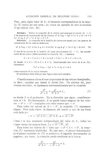 geometria analitica de lehmann - MATEMATICAS EJERCICIOS ...