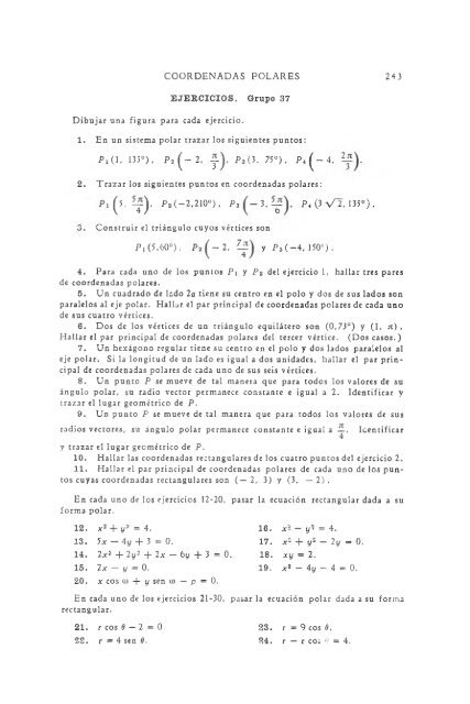 geometria analitica de lehmann - MATEMATICAS EJERCICIOS ...