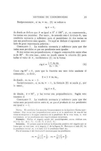 geometria analitica de lehmann - MATEMATICAS EJERCICIOS ...