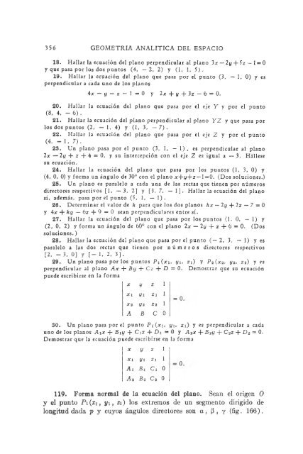 geometria analitica de lehmann - MATEMATICAS EJERCICIOS ...