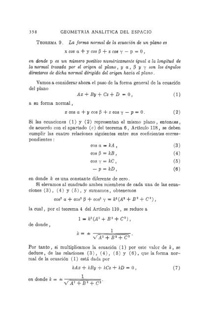 geometria analitica de lehmann - MATEMATICAS EJERCICIOS ...