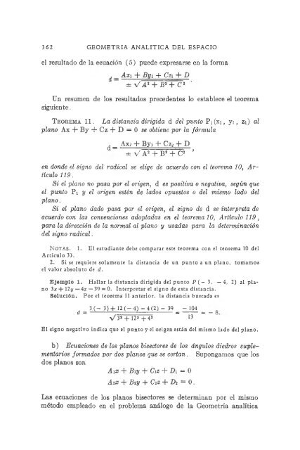 geometria analitica de lehmann - MATEMATICAS EJERCICIOS ...