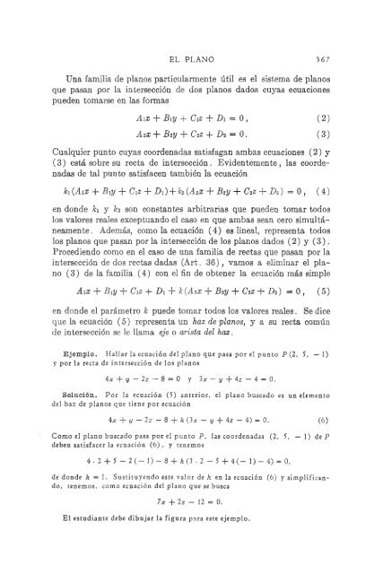 geometria analitica de lehmann - MATEMATICAS EJERCICIOS ...