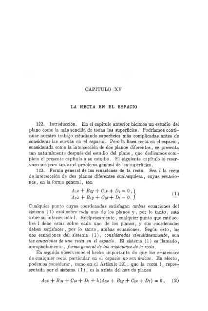 geometria analitica de lehmann - MATEMATICAS EJERCICIOS ...