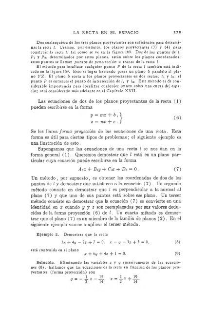 geometria analitica de lehmann - MATEMATICAS EJERCICIOS ...