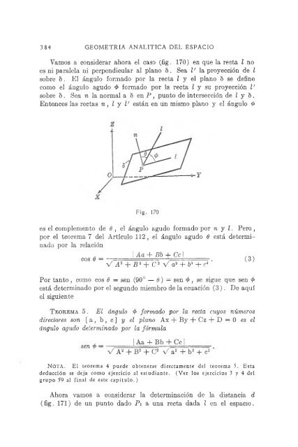 geometria analitica de lehmann - MATEMATICAS EJERCICIOS ...