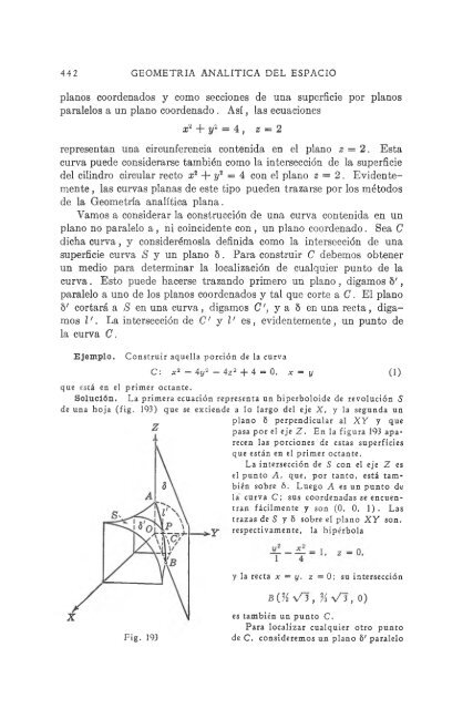 geometria analitica de lehmann - MATEMATICAS EJERCICIOS ...