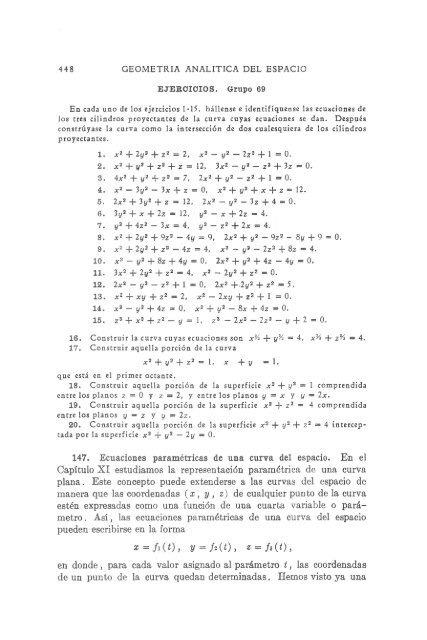 geometria analitica de lehmann - MATEMATICAS EJERCICIOS ...