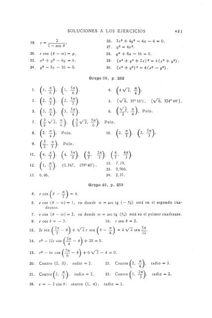 geometria analitica de lehmann - MATEMATICAS EJERCICIOS ...