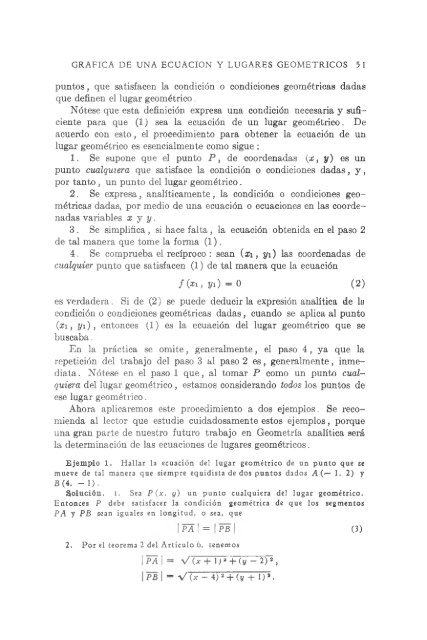 geometria analitica de lehmann - MATEMATICAS EJERCICIOS ...