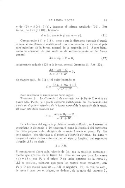 geometria analitica de lehmann - MATEMATICAS EJERCICIOS ...