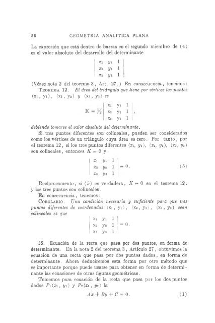 geometria analitica de lehmann - MATEMATICAS EJERCICIOS ...