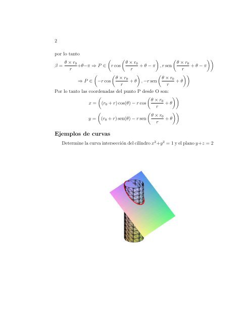 Parametrizando la epicicloide - unam