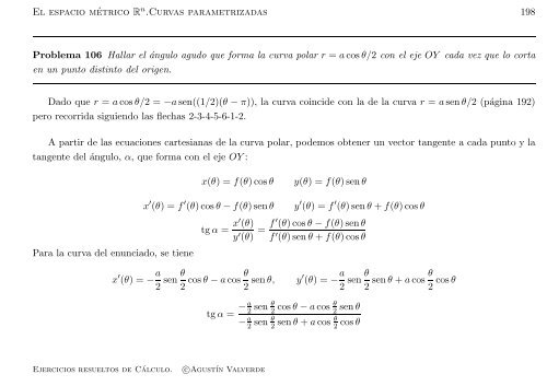 Ejercicios resueltos de Cálculo - Universidad de Málaga