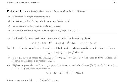 Ejercicios resueltos de Cálculo - Universidad de Málaga