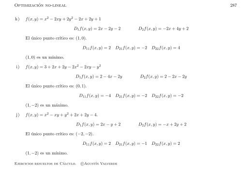 Ejercicios resueltos de Cálculo - Universidad de Málaga