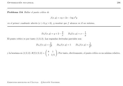 Ejercicios resueltos de Cálculo - Universidad de Málaga