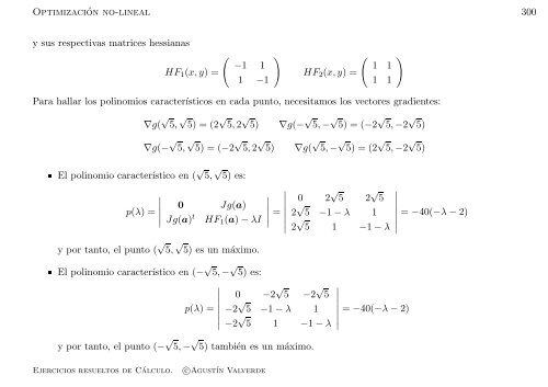 Ejercicios resueltos de Cálculo - Universidad de Málaga