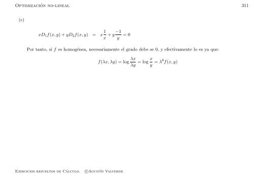 Ejercicios resueltos de Cálculo - Universidad de Málaga