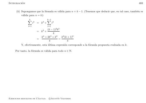 Ejercicios resueltos de Cálculo - Universidad de Málaga