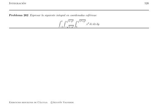 Ejercicios resueltos de Cálculo - Universidad de Málaga