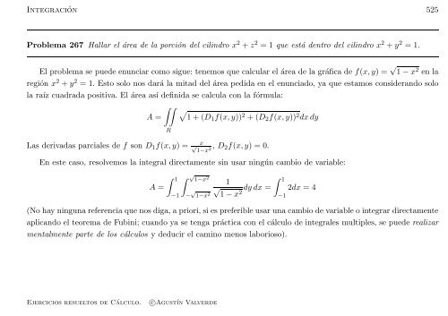 Ejercicios resueltos de Cálculo - Universidad de Málaga