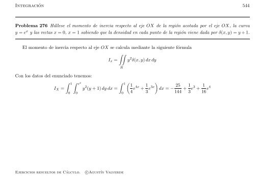 Ejercicios resueltos de Cálculo - Universidad de Málaga