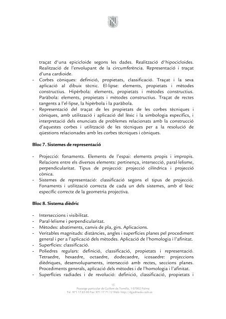 dibuix_tecnic_I_II curriculum.pdf - El Web Educatiu de les Illes Balears