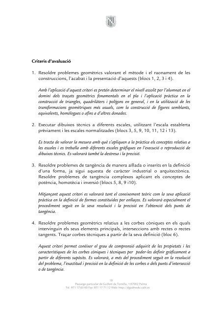 dibuix_tecnic_I_II curriculum.pdf - El Web Educatiu de les Illes Balears