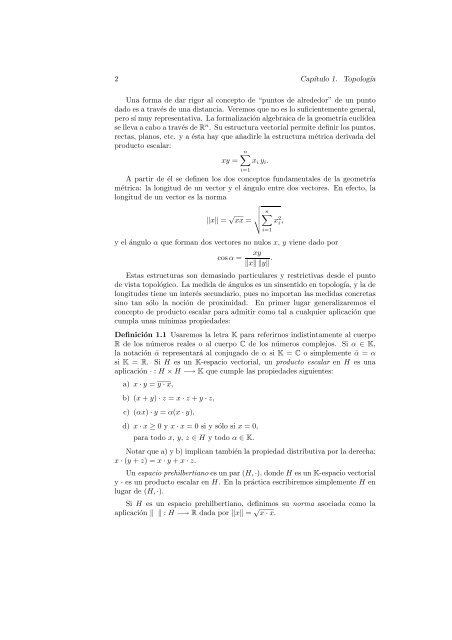 Carlos Ivorra Castillo AN´ALISIS MATEM´ATICO - Tecnologia-Tecnica