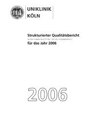 Strukturierter Qualitaetsbericht 2006