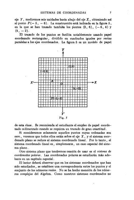 Geometría analítica. - Web del Profesor