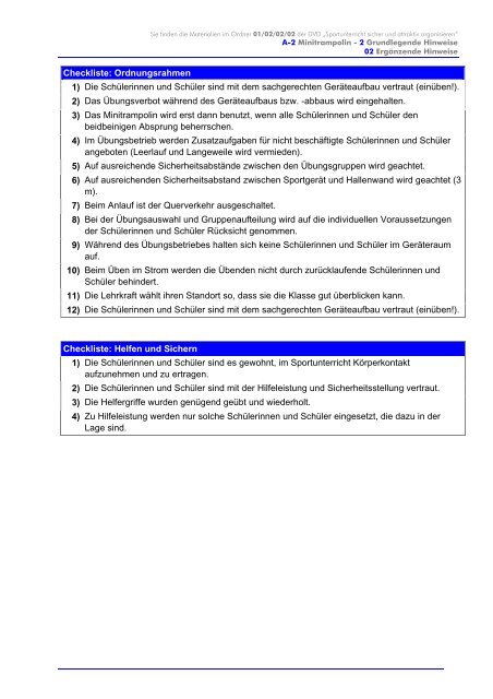 2.2 Ergänzende Hinweise - Unfallkasse Rheinland-Pfalz