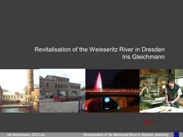 Revitalisation of the Weisseritz River in Dresden Iris Gleichmann