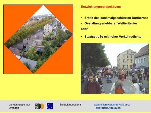 Stadtteilentwicklungsprojekt Weißeritz - stadtnetz-sachsen.de