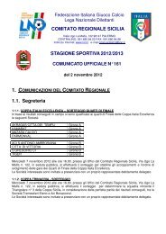 C.U.161 DEL 2.11.2012 - ASD Torregrotta Calcio