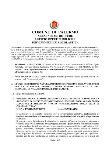 A&V - Comune di Palermo