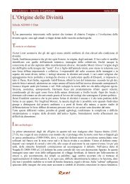 L'Origine delle Divinità - Egittologia.net