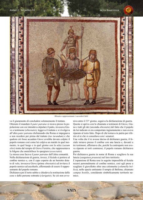 Scarica il pdf - Gruppo Storico Romano