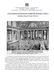 collezione fotografie storiche di roma antica - Liceo Classico Dettori