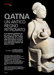“Qatna, un antico regno ritrovato”. Archeo 299