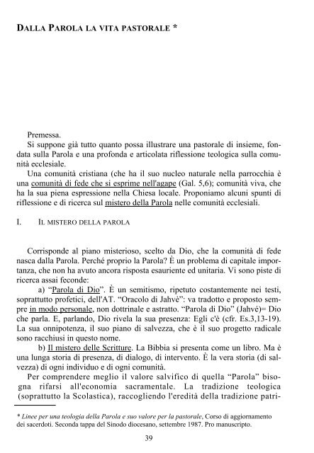 4 Nel segno della parola e dell'uomo, scritti di E. G. MORI