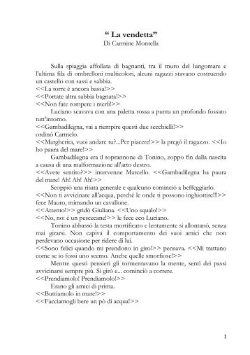 Carmine Montella: La vendetta - Partecipiamo