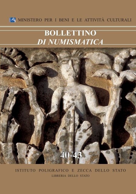 Bollettino Di Numismatica N 40 43 Portale Numismatico