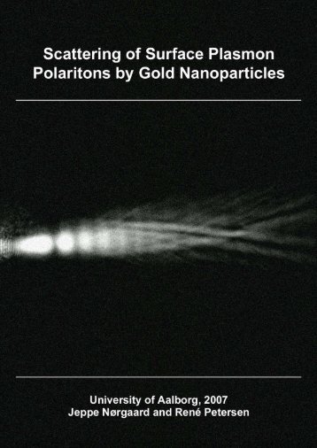 P7 – Scattering of Surface Plasmon Polaritons by Gold ... - repetit.dk