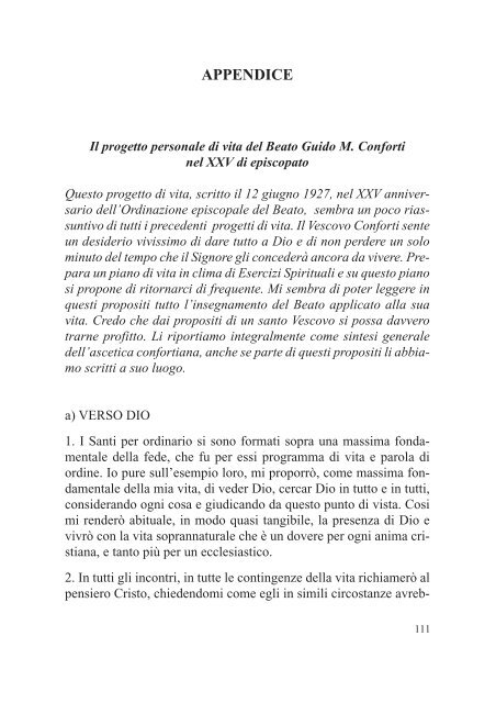 IL PROGETTO PERSONALE DI VIT A - Saveriani