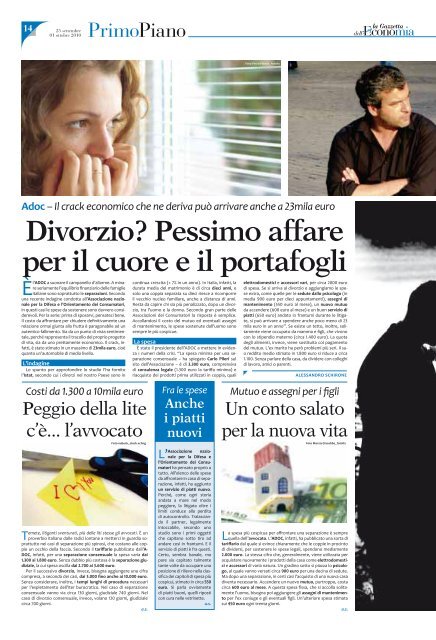 Divorzio? - La Gazzetta dell'Economia