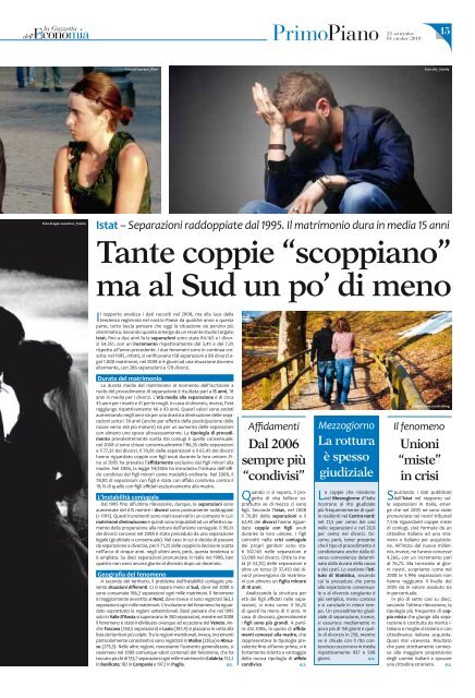 Divorzio? - La Gazzetta dell'Economia