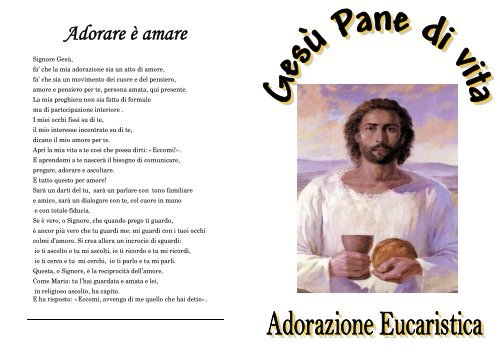 Adorare è amare - Movimento Domenicano del Rosario